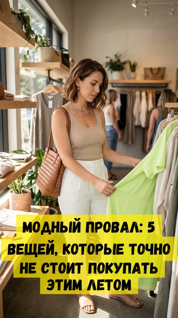 Модный провал: 5 вещей, которые точно не стоит покупать этим летом Модный провал: 5 вещей, которые точно не стоит покупать этим летом