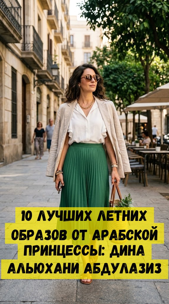 10 лучших летних образов от арабской принцессы: Дина Альюхани Абдулазиз 10 лучших летних образов от арабской принцессы: Дина Альюхани Абдулазиз