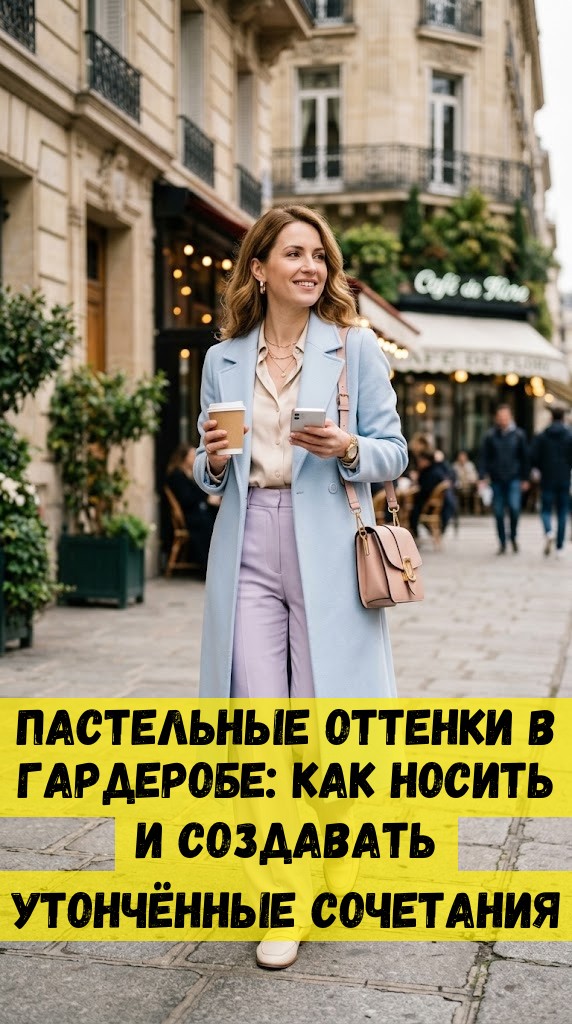 Пастельные оттенки в гардеробе: как носить и создавать утончённые сочетания Пастельные оттенки в гардеробе: как носить и создавать утончённые сочетания