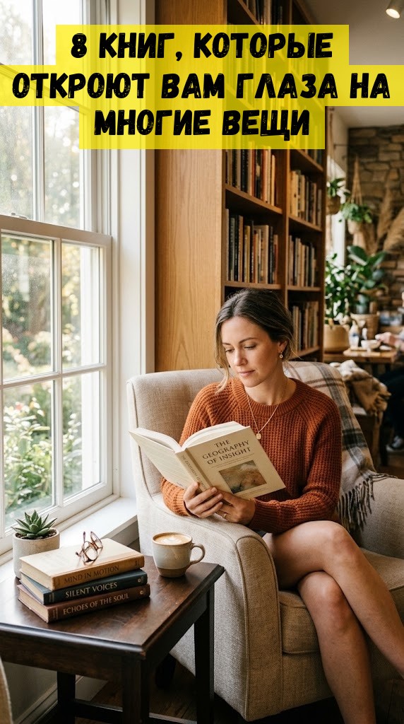 8 книг, которые откроют Вам глаза на многие вещи