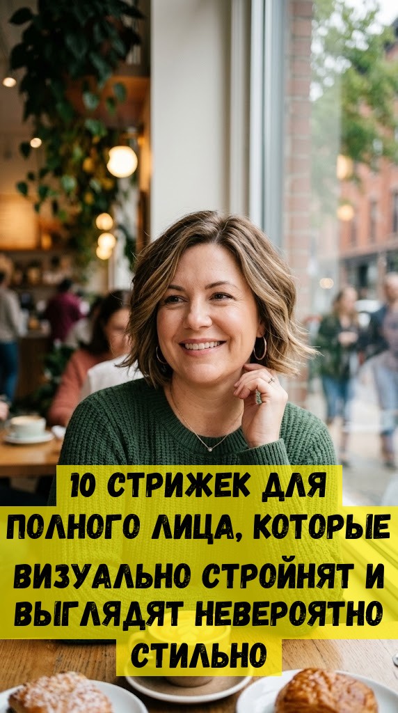 10 стрижек для полного лица, которые визуально стройнят и выглядят невероятно стильно