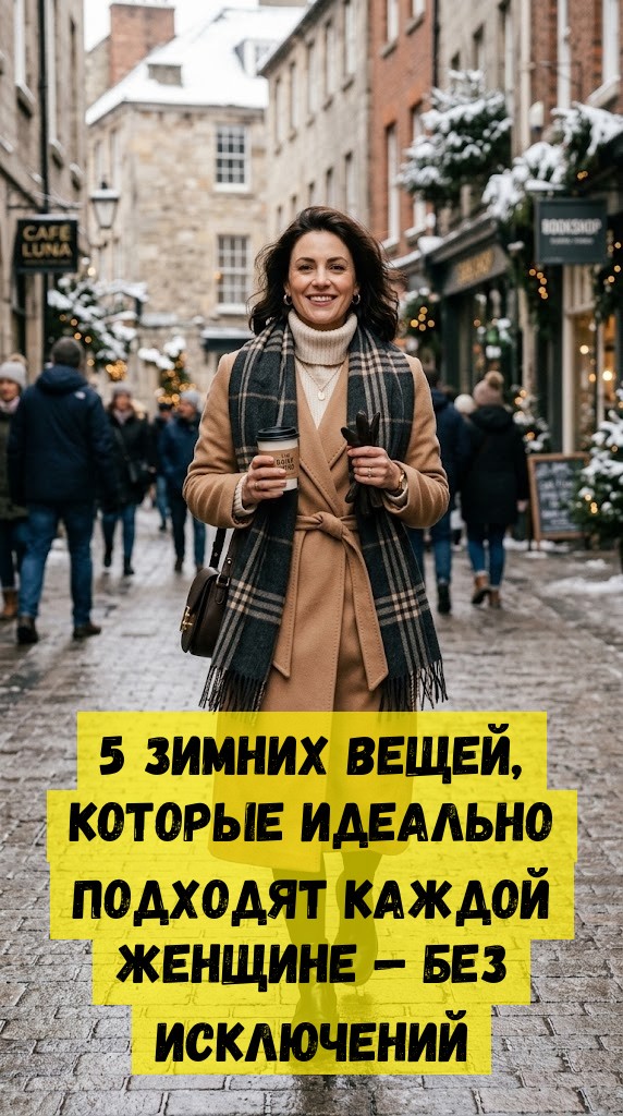 5 зимних вещей, которые идеально подходят каждой женщине &mdash; без исключений