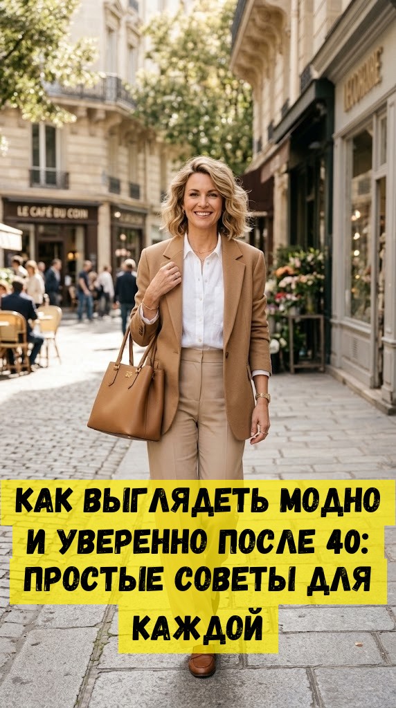 Как выглядеть модно и уверенно после 40: простые советы для каждой Как выглядеть модно и уверенно после 40: простые советы для каждой