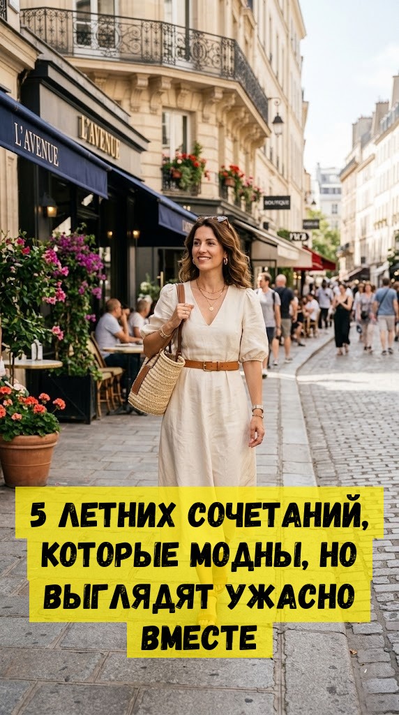 5 летних сочетаний, которые модны, но выглядят ужасно вместе 5 летних сочетаний, которые модны, но выглядят ужасно вместе