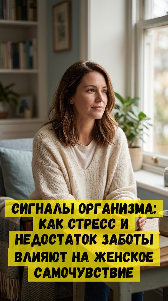 Сигналы организма: как стресс и недостаток заботы влияют на женское самочувствие