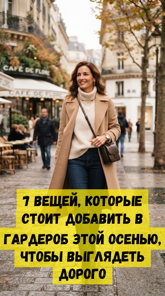 7 вещей, которые стоит добавить в гардероб этой осенью, чтобы выглядеть дорого