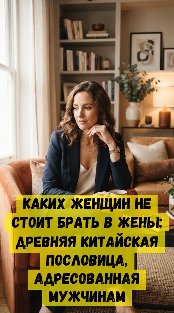 Каких женщин не стоит брать в жены: древняя китайская пословица, адресованная мужчинам