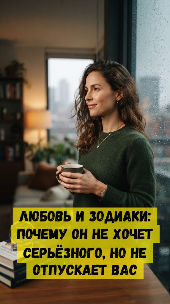 Любовь и Зодиаки: почему он не хочет серьёзного, но не отпускает вас