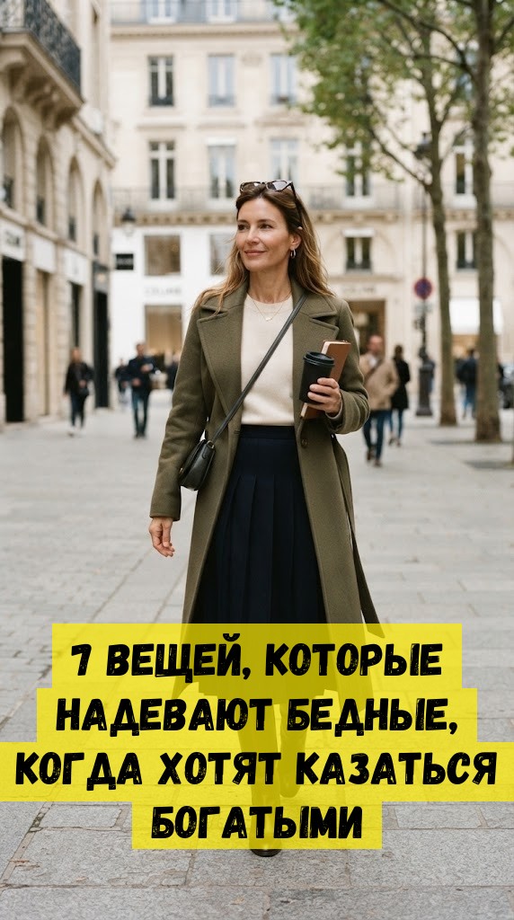 7 вещей, которые надевают бедные, когда хотят казаться богатыми 7 вещей, которые надевают бедные, когда хотят казаться богатыми