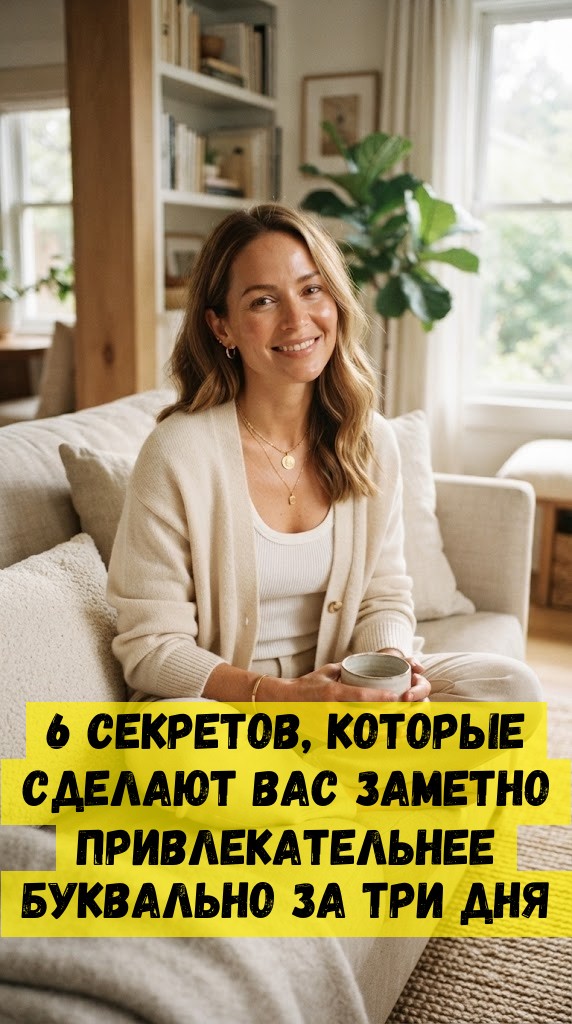 6 секретов, которые сделают вас заметно привлекательнее буквально за три дня 6 секретов, которые сделают вас заметно привлекательнее буквально за три дня