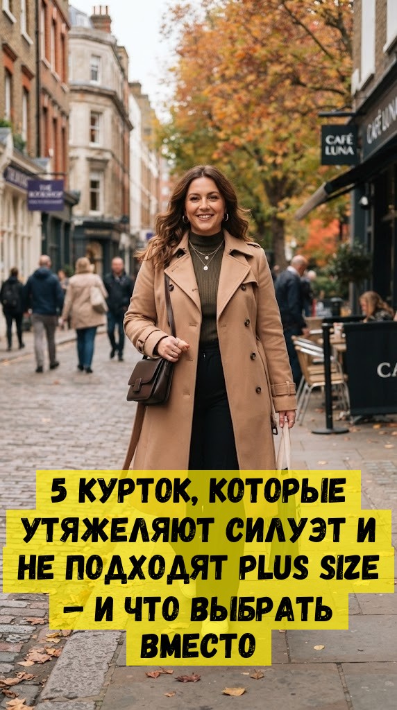 5 курток, которые утяжеляют силуэт и не подходят plus size &mdash; и что выбрать вместо