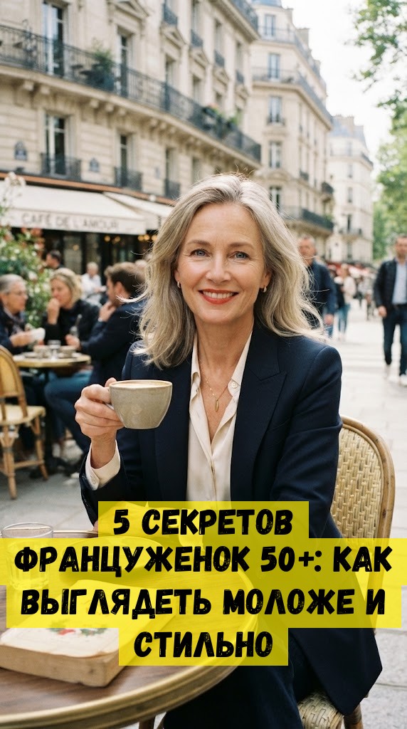 5 секретов француженок 50+: как выглядеть моложе и стильно