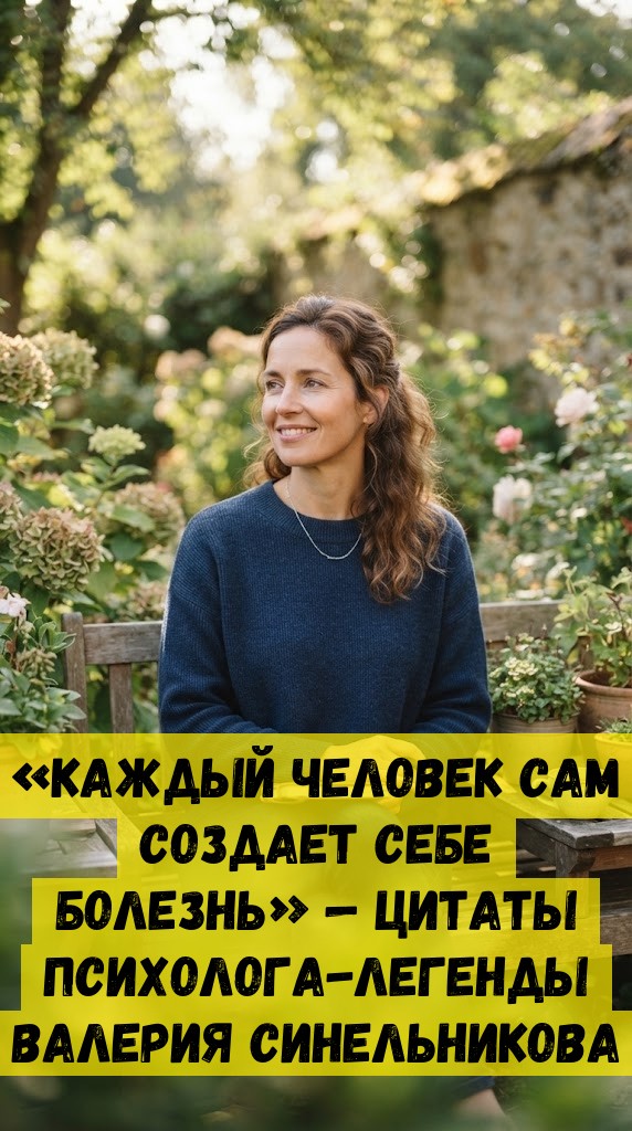 Валерий Синельников: цитаты об осознанности, здоровье и гармонии с собой Валерий Синельников: цитаты об осознанности, здоровье и гармонии с собой