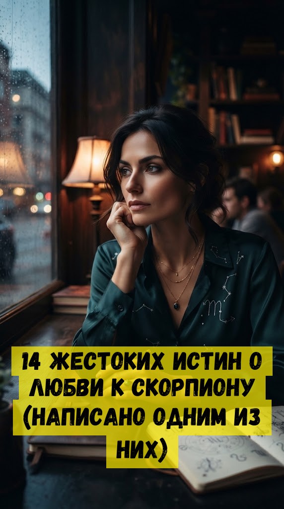 14 жестоких истин о любви к Скорпиону (написано одним из них) 14 жестоких истин о любви к Скорпиону (написано одним из них)