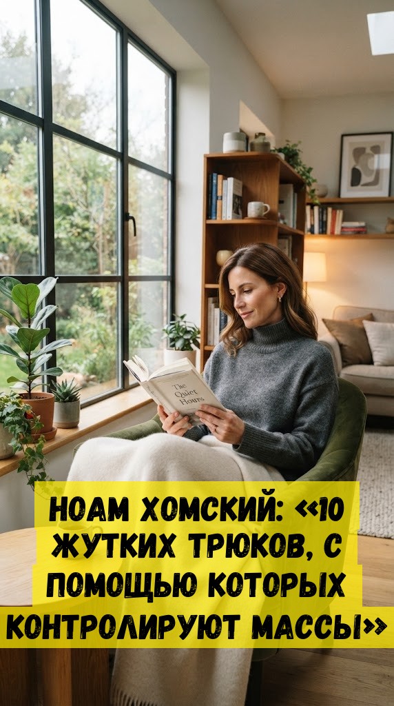 Ноам Хомский: «10 жутких трюков, с помощью которых контролируют массы» Ноам Хомский: «10 жутких трюков, с помощью которых контролируют массы»