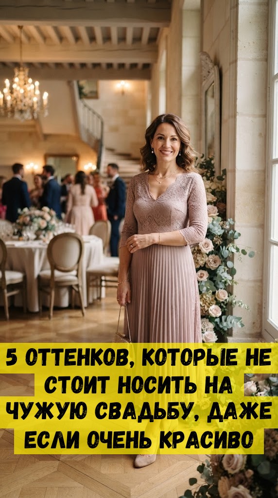5 оттенков, которые не стоит носить на чужую свадьбу, даже если очень красиво 5 оттенков, которые не стоит носить на чужую свадьбу, даже если очень красиво