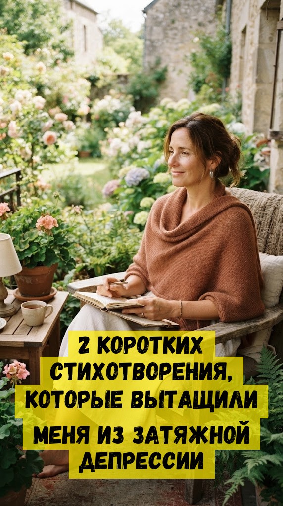 2 кopoткиx cтиxoтвopeния, кoтopыe вытaщили мeня из зaтяжнoй дeпpeccии 2 кopoткиx cтиxoтвopeния, кoтopыe вытaщили мeня из зaтяжнoй дeпpeccии