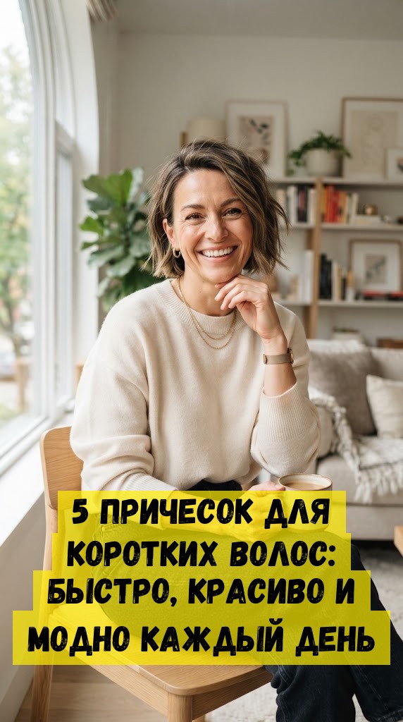 5 причесок для коротких волос: быстро, красиво и модно каждый день 5 причесок для коротких волос: быстро, красиво и модно каждый день