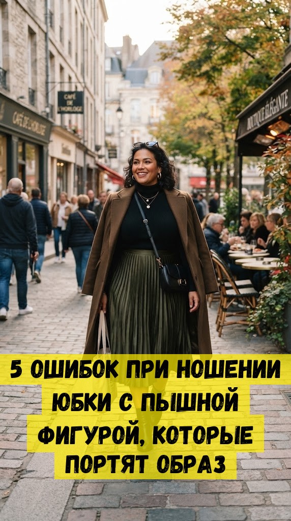 5 ошибок при ношении юбки с пышной фигурой, которые портят образ