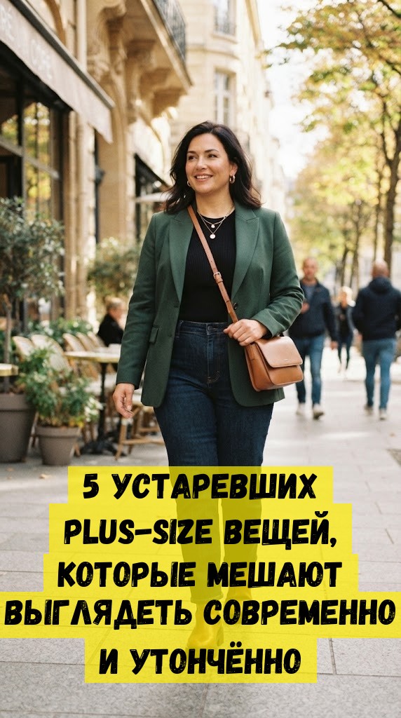 5 устаревших plus-size вещей, которые мешают выглядеть современно и утончённо 5 устаревших plus-size вещей, которые мешают выглядеть современно и утончённо