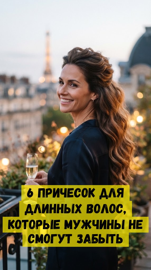 6 причесок для длинных волос, которые мужчины не смогут забыть