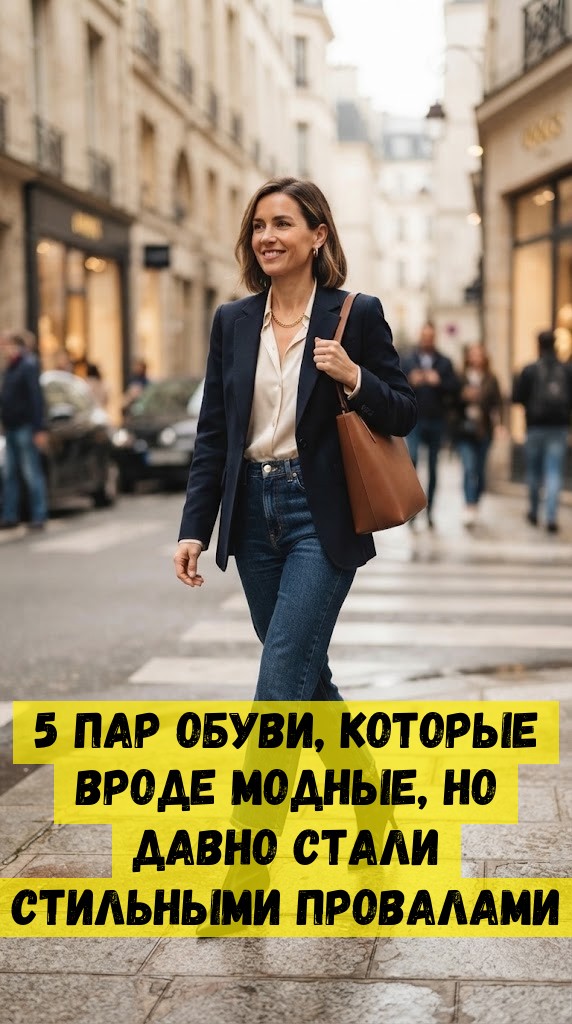 5 пар обуви, которые вроде модные, но давно стали стильными провалами