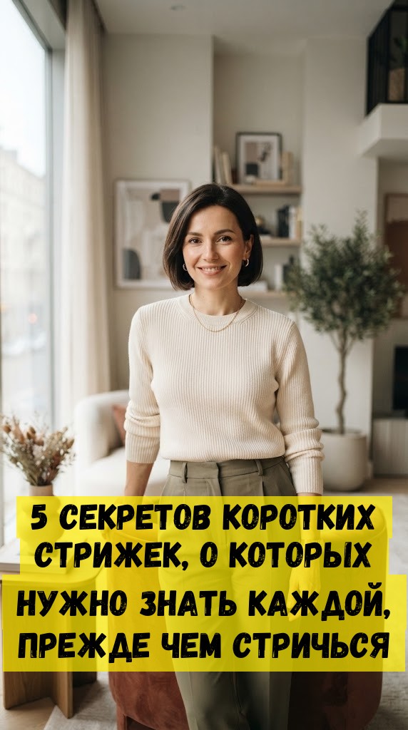 5 секретов коротких стрижек, о которых нужно знать каждой, прежде чем стричься