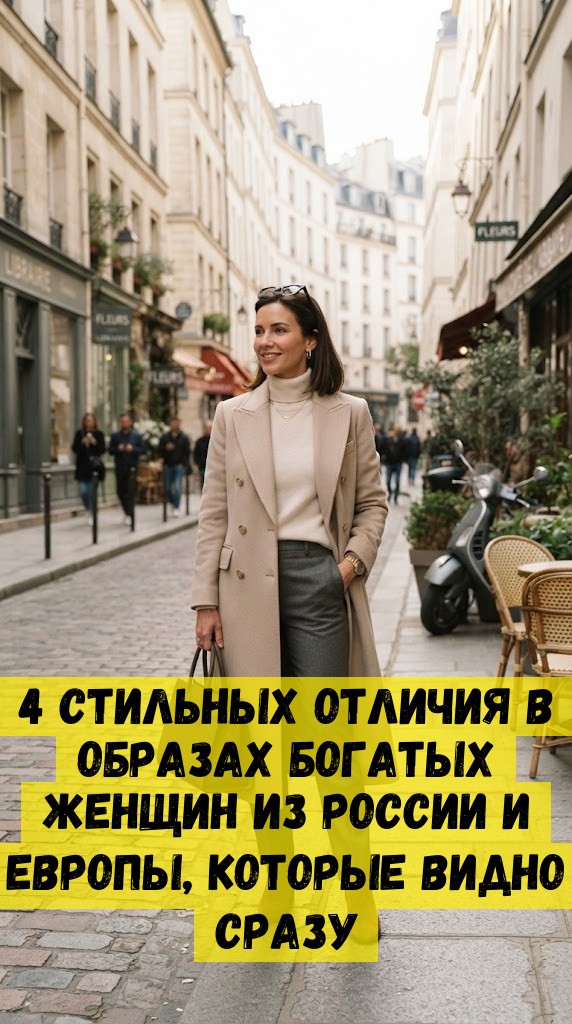4 стильных отличия в образах богатых женщин из России и Европы, которые видно сразу