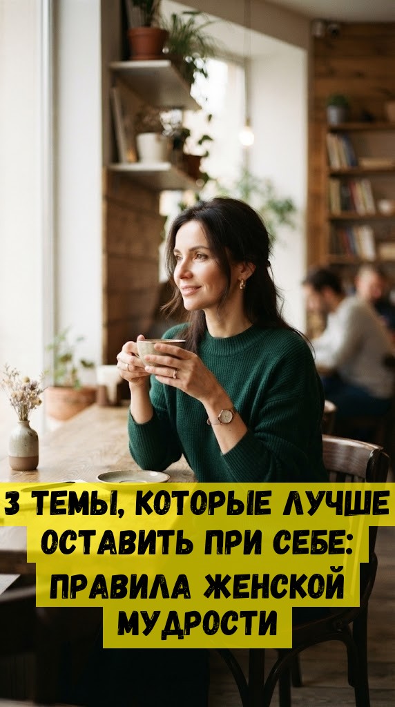 3 темы, которые лучше оставить при себе: правила женской мудрости 3 темы, которые лучше оставить при себе: правила женской мудрости