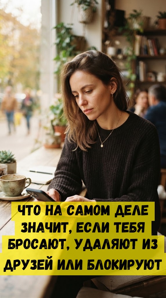 Что на самом деле значит, если тебя бросают, удаляют из друзей или блокируют Что на самом деле значит, если тебя бросают, удаляют из друзей или блокируют