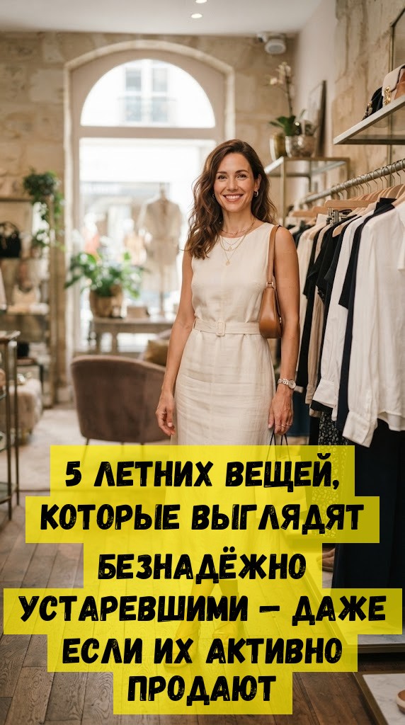 5 летних вещей, которые выглядят безнадёжно устаревшими — даже если их активно продают 5 летних вещей, которые выглядят безнадёжно устаревшими — даже если их активно продают