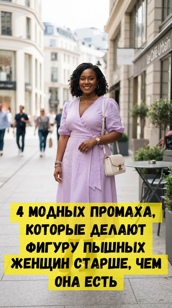 4 модных промаха, которые делают фигуру пышных женщин старше, чем она есть