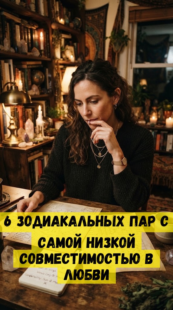 6 зодиакальных пар с самой низкой совместимостью в любви