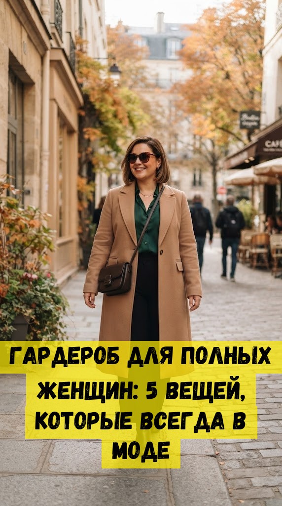 Гардероб для полных женщин: 5 вещей, которые всегда в моде