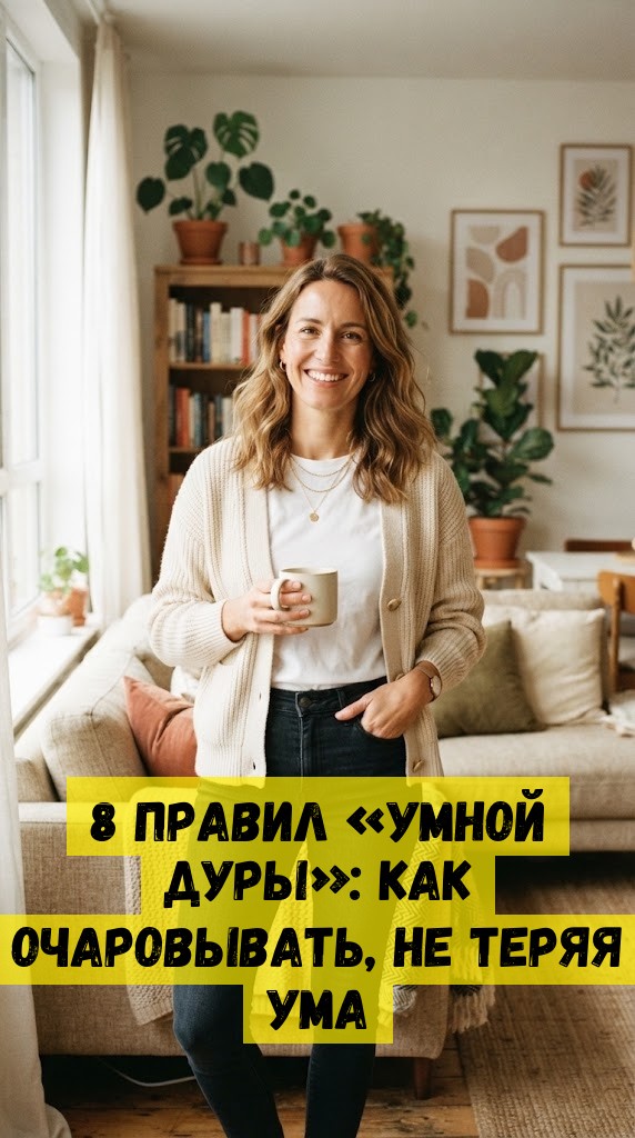 8 правил &laquo;умной дуры&raquo;: как очаровывать, не теряя ума