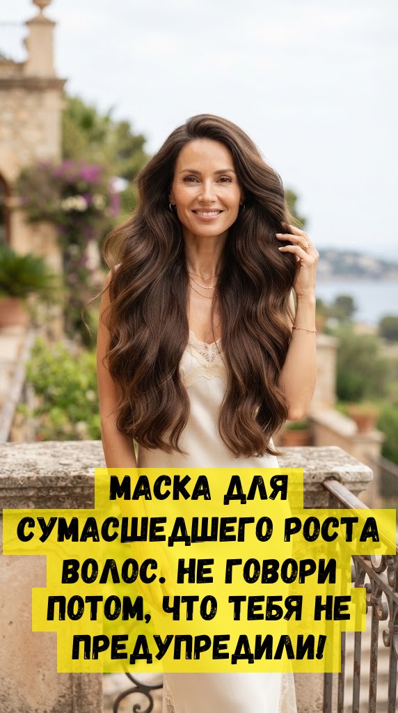 Маска для сумасшедшего роста волос. Не говори потом, что тебя не предупредили!