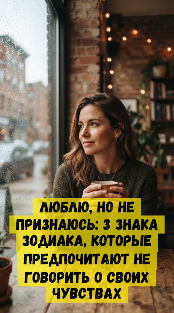 Люблю, но не признаюсь: 3 знака зодиака, которые предпочитают не говорить о своих чувствах