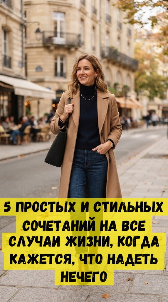 5 простых и стильных сочетаний на все случаи жизни, когда кажется, что надеть нечего 5 простых и стильных сочетаний на все случаи жизни, когда кажется, что надеть нечего