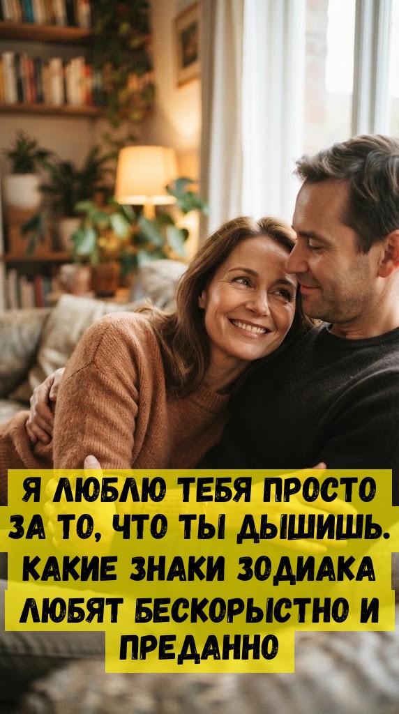 Я люблю тебя просто за то, что ты Дышишь. Какие знаки зодиака любят бескорыстно и преданно