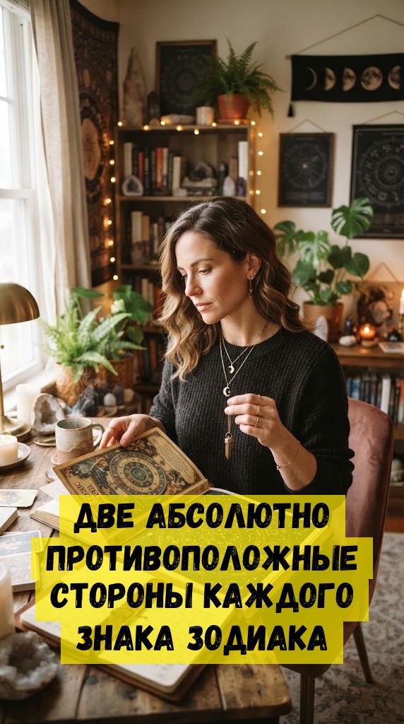 Две абсолютно противоположные стороны каждого знака зодиака