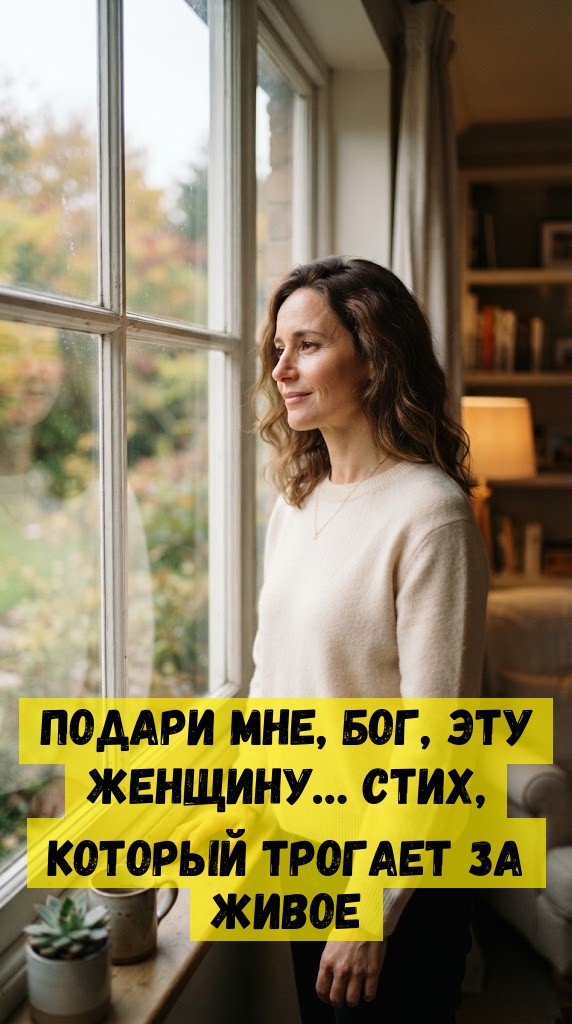 ПОДАРИ МНЕ, БОГ, ЭТУ ЖЕНЩИНУ&hellip; СТИХ, КОТОРЫЙ ТРОГАЕТ ЗА ЖИВОЕ