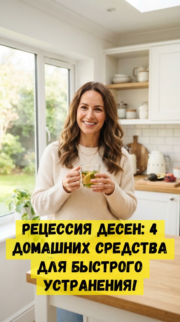 Рецессия десен: 4 домашних средства для быстрого устранения!