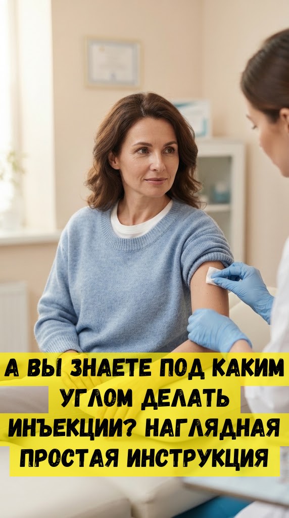 А вы знаете под каким углом делать инъекции? Наглядная простая инструкция А вы знаете под каким углом делать инъекции? Наглядная простая инструкция