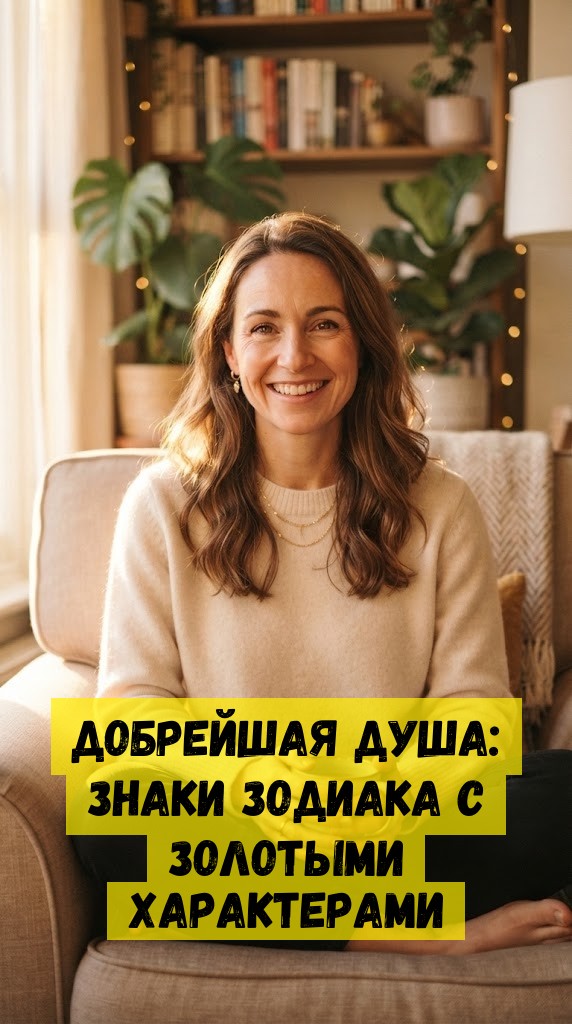 Добрейшая душа: знаки зодиака с золотыми характерами Добрейшая душа: знаки зодиака с золотыми характерами