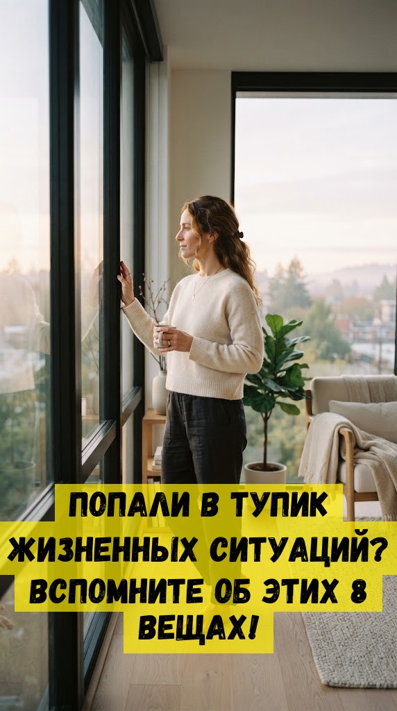 Попали в тупик жизненных ситуаций? Вспомните об этих 8 вещах! Попали в тупик жизненных ситуаций? Вспомните об этих 8 вещах!