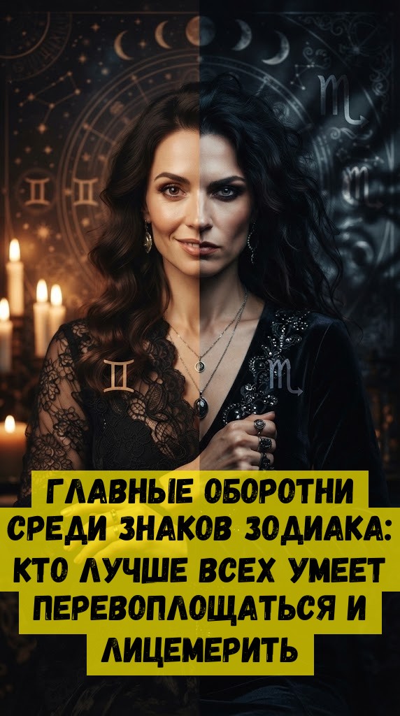 Главные оборотни среди знаков Зодиака: кто лучше всех умеет перевоплощаться и лицемерить Главные оборотни среди знаков Зодиака: кто лучше всех умеет перевоплощаться и лицемерить