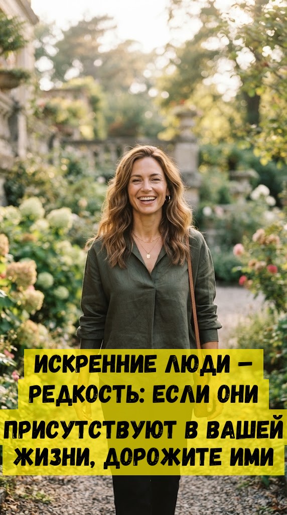 Искренние люди – редкость: если они присутствуют в вашей жизни, дорожите ими Искренние люди – редкость: если они присутствуют в вашей жизни, дорожите ими