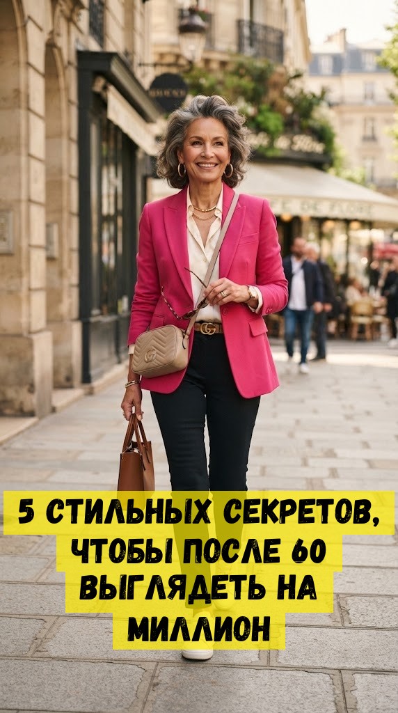 5 стильных секретов, чтобы после 60 выглядеть на миллион 5 стильных секретов, чтобы после 60 выглядеть на миллион