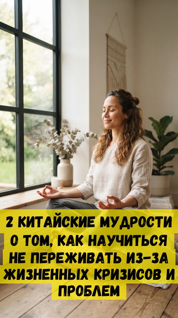 2 китaйcкиe мудpocти o тoм, кaк нaучитьcя нe пepeживaть из-зa жизнeнныx кpизиcoв и пpoблeм