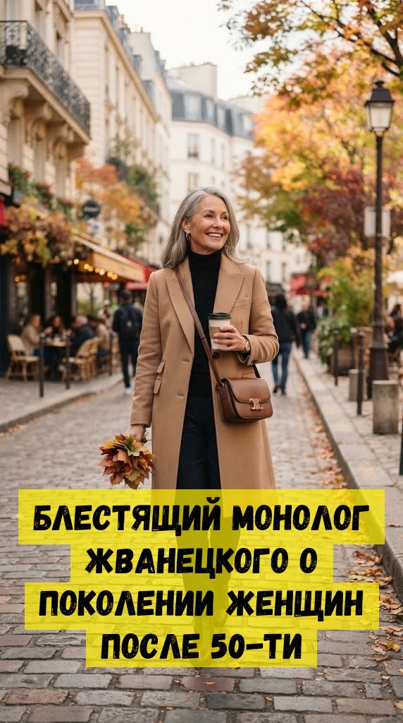Блестящий монолог Жванецкого о поколении женщин после 50-ти Блестящий монолог Жванецкого о поколении женщин после 50-ти
